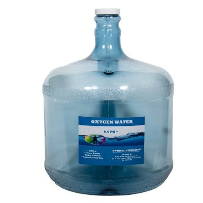 Hydrogen-Rich Oxygenated Alkaline Water – The Ultimate Wellness Hydration Solution(pH 9.5) in a 3-Gallon Bottle!
