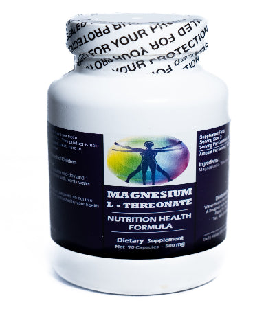 Magnesium L Threonate Nutrition Health Formula - Advanced Cognitive Support for Brain Health