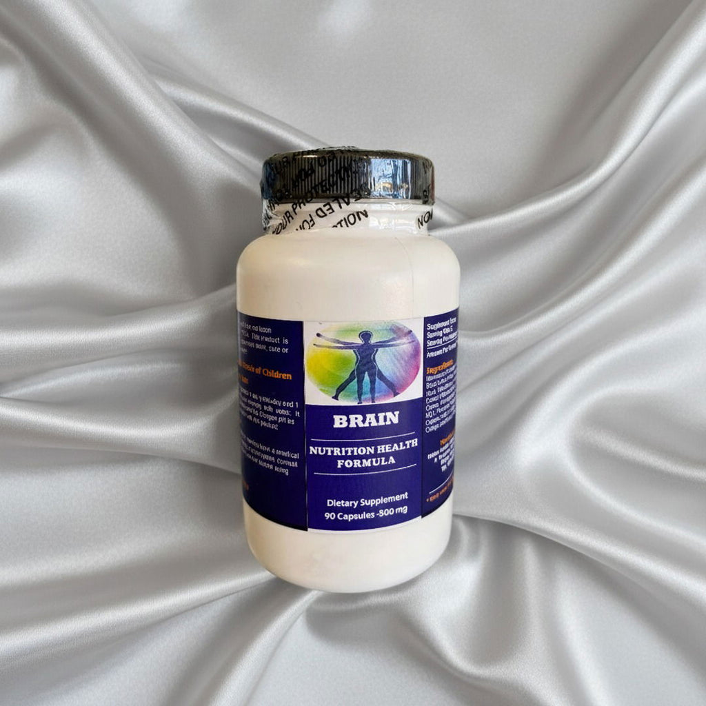 Brain Nutrition Health Formula | Natural Brain Support for Focus & Mental Clarity